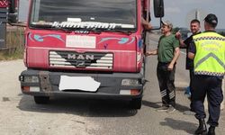 Kurbanlık hayvan taşıyan araçlar denetlendi