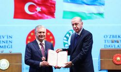 Cumhurbaşkanı Mirziyoyev'e Devlet Nişanı tevcih edildi