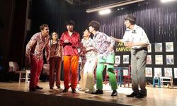Öğrencilerin ''Yeşilçam'' tiyatro oyununu sergiledi