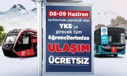 YKS öğrencilerine “ücretsiz ulaşım”