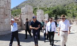 Meyer-Landrut'tan Sagalassos Antik Kenti'ne ziyaret