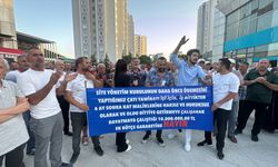 Site sakinlerinden yönetime ''ek bütçe'' protestosu