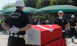 Bursa'da polis memuru Hasan Yigen için tören düzenlendi