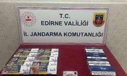 16 karton kaçak sigara ele geçirildi