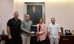 Türkiye Kano Federasyonu Başkan Ünlüce’yi ziyaret etti
