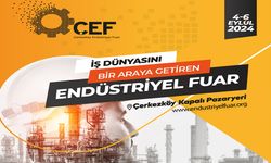 Çerkezköy Endüstriyel Fuarı, 4 Eylül’de başlıyor