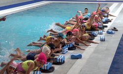 Çerkezköy Yarı Olimpik Yüzme Havuzunda ücretsiz kurslar başladı