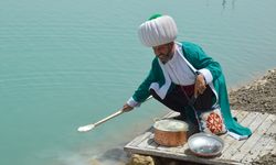 Temsili "Nasreddin Hoca" göle maya çaldı