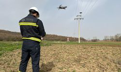 TREDAŞ, dronlar aracılığı ile leylek yuvalarına bakım yapıyor