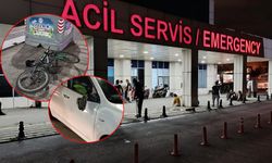 Otomobile çarpan 16 yaşındaki bisiklet sürücüsü yaralandı