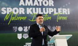 Amatör spor kulüplerine malzeme desteği