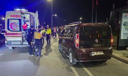 Çerkezköy’de otomobilin çarptığı kadın yaralandı