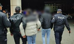 Bellerinde silahla polise yakalandılar