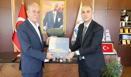BİK Müdürü Atılgan, Başkan Ata’yı ziyaret etti