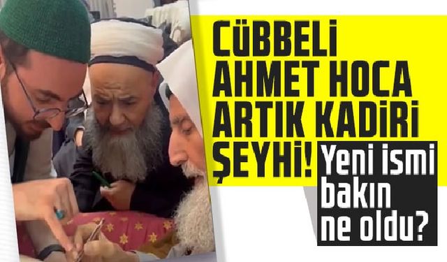 Cübbeli Ahmet Hoca hangi tarikata geçti? Kadiri tarikatı hangi cemaatten?