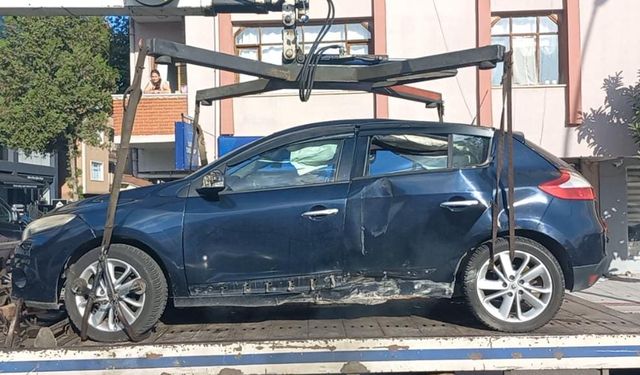 Trafik kazası sonucu kavga çıktı: 2 yaralı