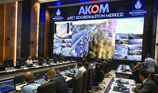 Trafik yoğunluğuna  AKOM’dan destek