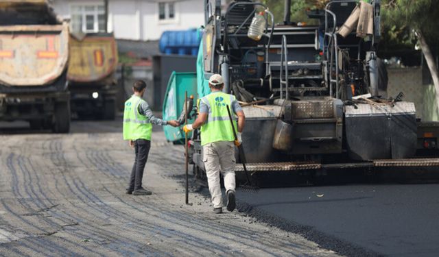 20 cadde ve 100 sokak asfaltlanacak