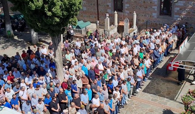 Emekli başçavuş son yolculuğuna uğurlandı