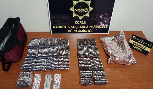 Çorlu Polisi uyuşturucu kaçakçılarına göz açtırmıyor