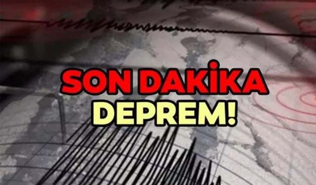 Kahramanmaraş'ta deprem...