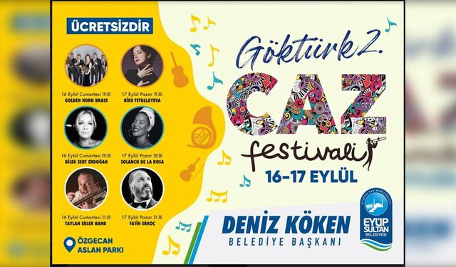 2. Göktürk Caz Festivali' ne sayılı günler