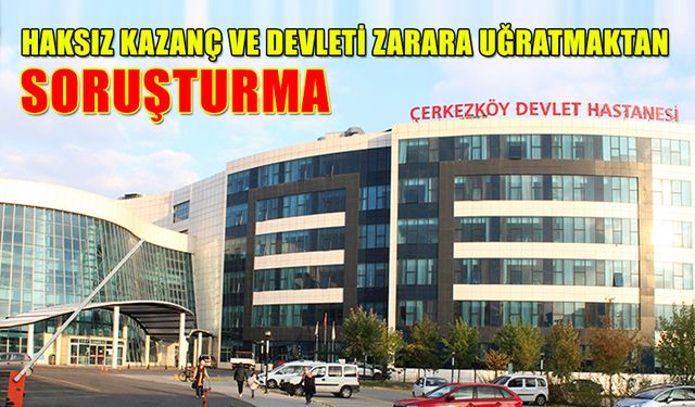 Suriye asıllı doktor hastaneyi karıştırdı