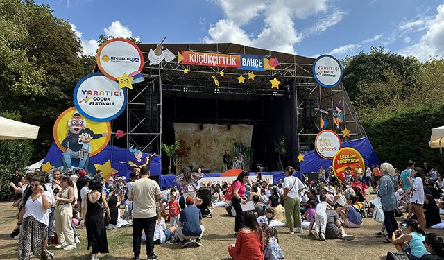 KüçükÇiftlik Park'ta "Yaratıcı Çocuk Festivali" şenliği