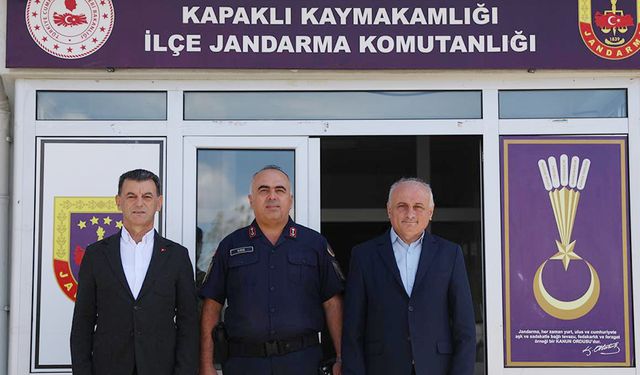 İlçe Jandarma Komutanı Kaya oldu