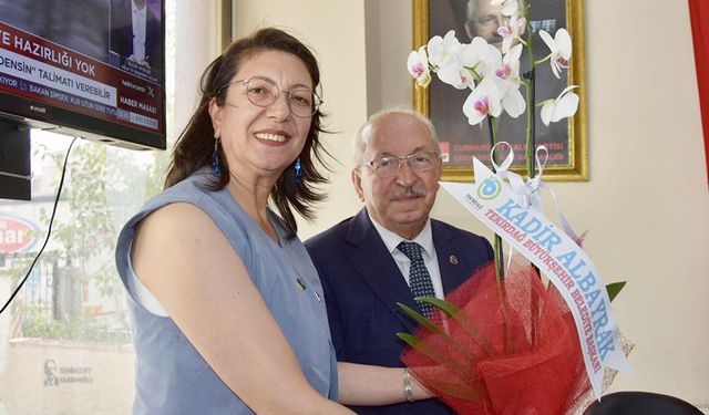 Albayrak’tan Dönmez’e “hayırlı olsun” ziyareti