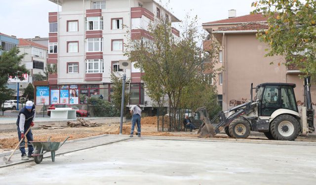 Şehit Hasan Hüseyin Aydoğdu Parkı yenileniyor