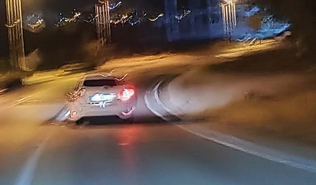 Çerkezköy'de polise çarpıp, kaçtılar