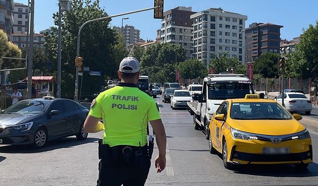 475 araç trafikten men edildi