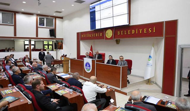 Sakarya'da eylül ayı olağan meclis toplantısı düzenlendi