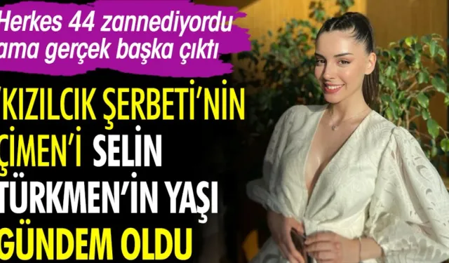 Selin Türkmen Yaş Polemiğine Noktayı Koydu: "44 değil, 23 yaşındayım!"