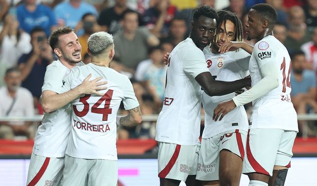 Galatasaray durdurulamıyor! Antalyaspor 0-2 Galatasaray maç sonucu