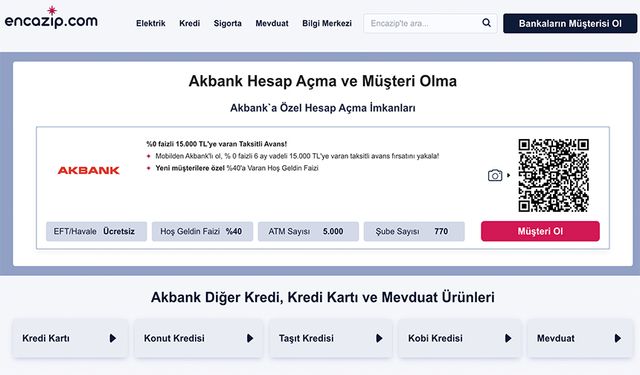 Akbank Yeni Müşterilere Özel Kampanya