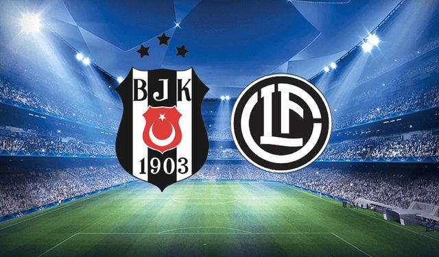 Beşiktaş-Lugano maçı ne zaman, saat kaçta ve hangi kanalda canlı yayınlanacak? Beşiktaş'ın muhtemel 11'i belli oldu