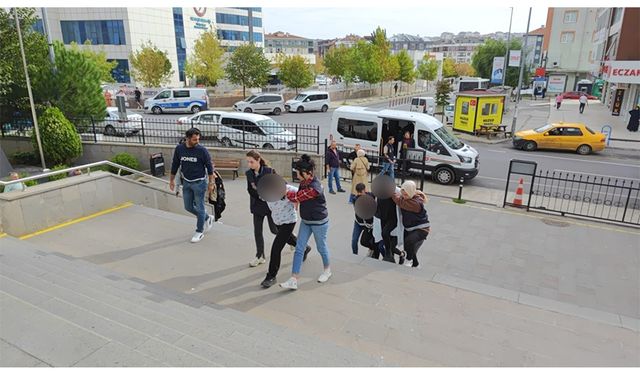 Çerkezköy’de masaj salonuna fuhuş baskını