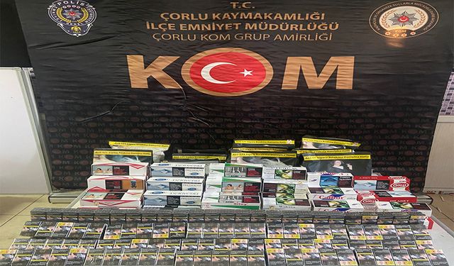 Polisten kaçakçılık operasyonu