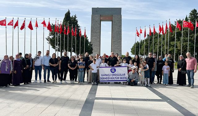 Ordulular Derneği’nden Çanakkale’ye kültür gezisi