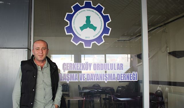 Çerkezköy Ordulular Derneği yeni yerine taşındı