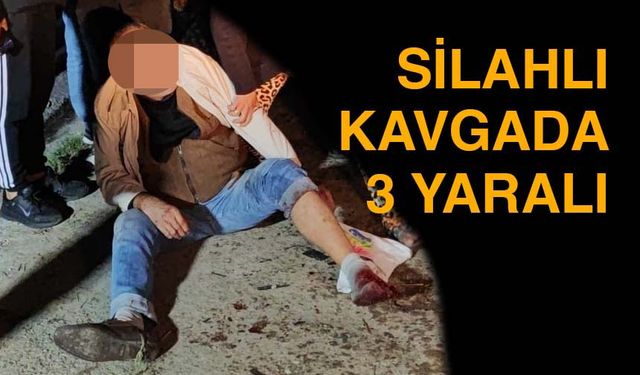 Çerkezköy'de silahların konuştuğu kavgada 3 kişi vuruldu