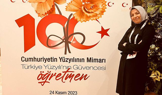 Derya öğretmen Tekirdağlı öğretmenleri temsil etti