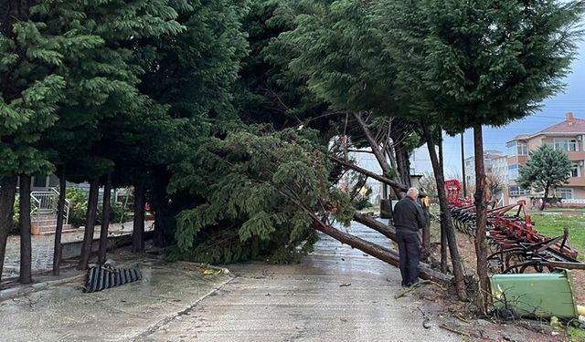 Çerkezköy ve Tekirdağ için "Kuvvetli Fırtına" uyarısı