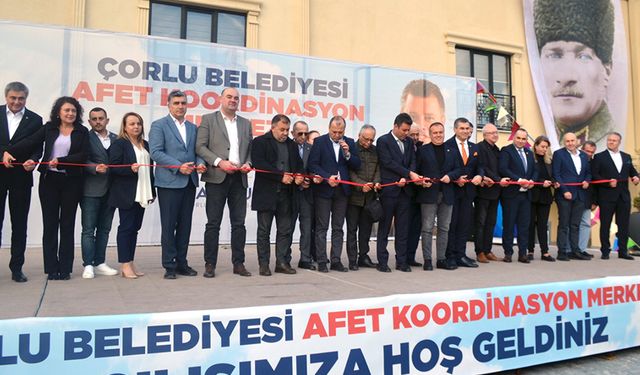 Afet Koordinasyon Merkezi hizmete açıldı