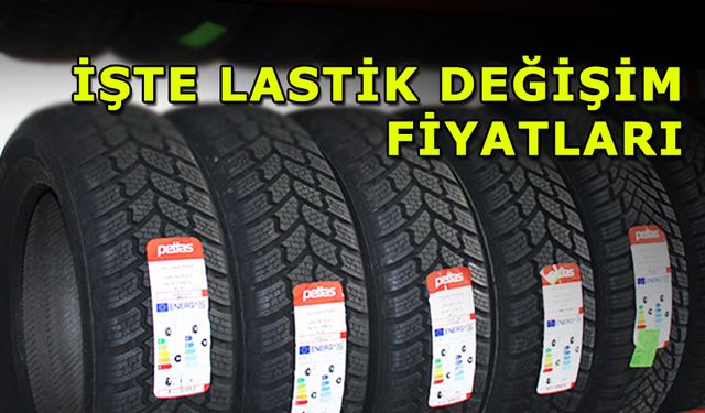 Kış lastiğine geçiş başladı