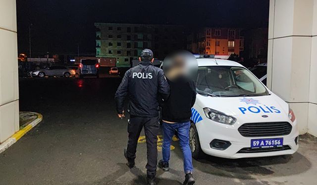 Aranması olan kişi polis tarafından yakalandı