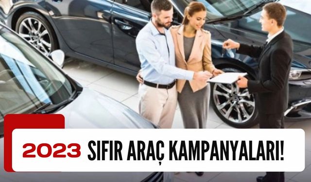 Sıfır otomobil kampanyaları! Toyota Fiat Renault Nissan Honda Opel Skoda KIA 2023 cazip avantajlı fiyatlar