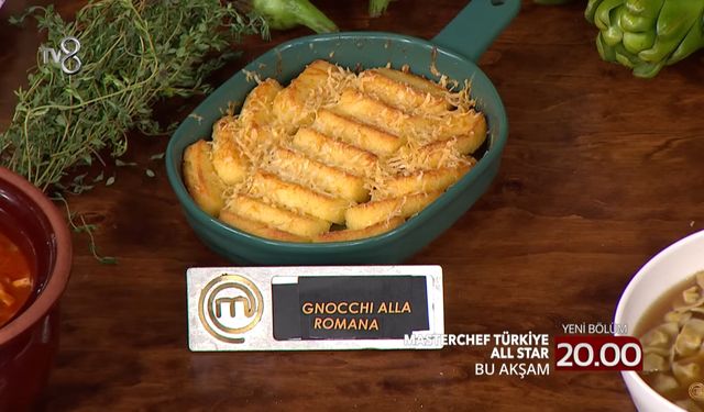 MasterChef Gnocchi Alla Romana nasıl yapılır? tarifi ve malzemeleri